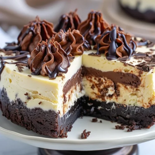 Brownie Bottom Cheesecake