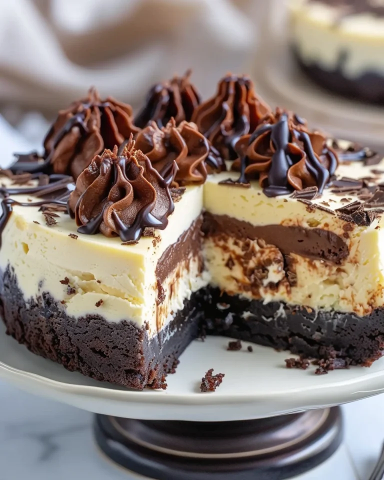 Brownie Bottom Cheesecake