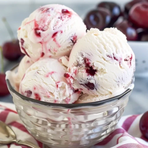 Cherry Vanilla Ice Cream Recipe