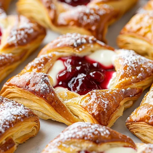 Cherry Cream Cheese Danish