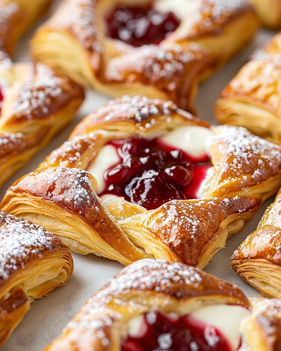 Cherry Cream Cheese Danish