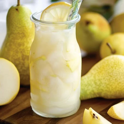 Creamy Pear Lemonade