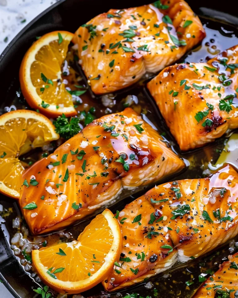 Orange Glazed Salmon