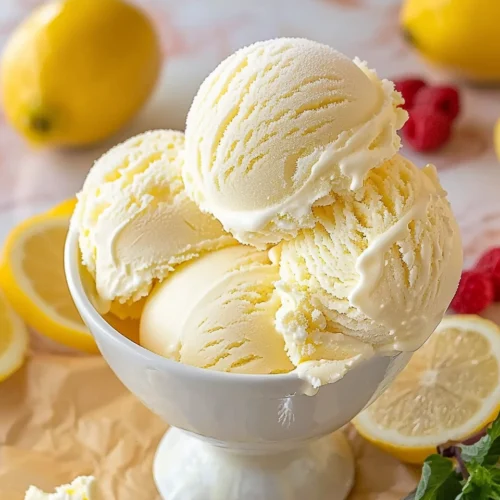 Creamy Lemon Ice Cream Recipe
