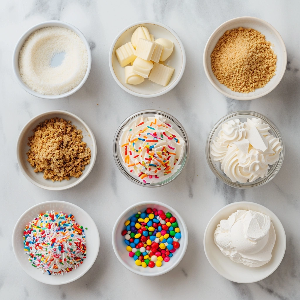 Funfetti Cheesecake (No Bake)