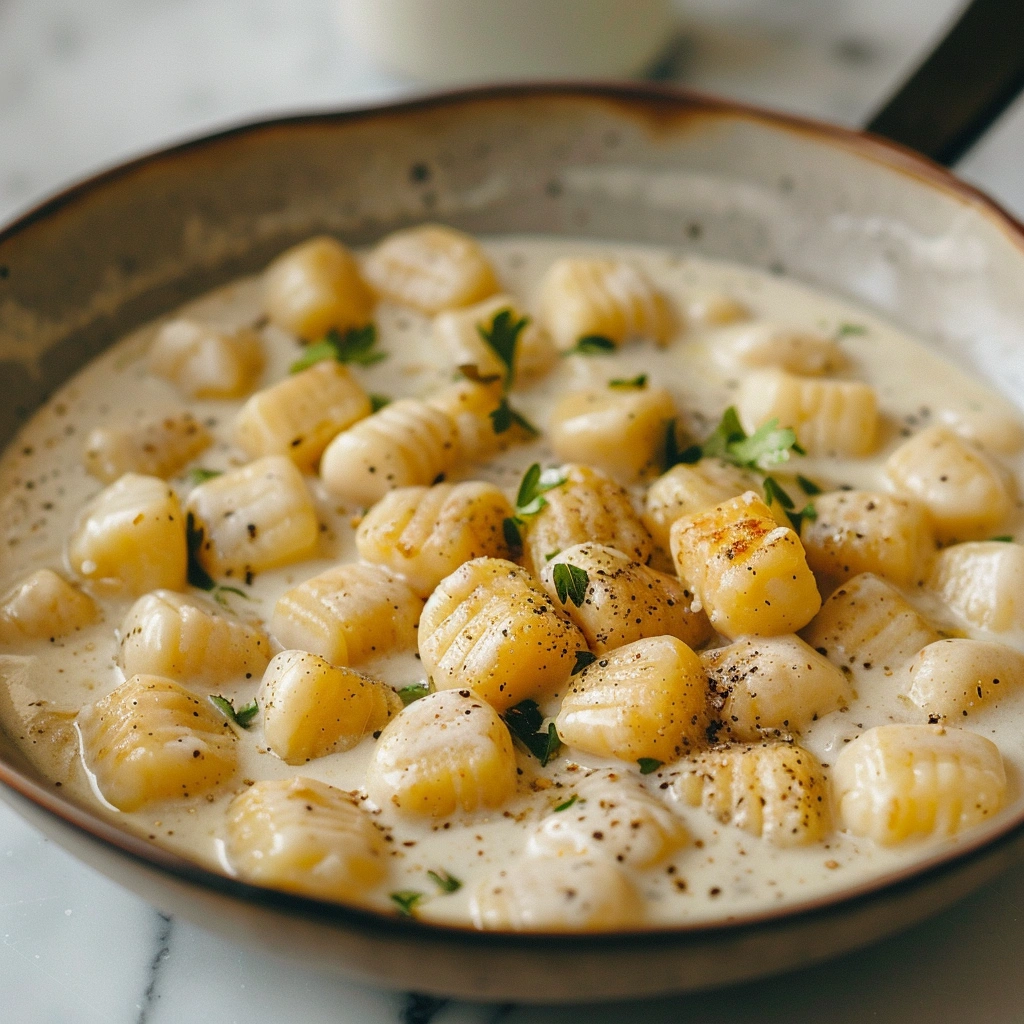 One-Pan Creamy Chicken & Gnocchi