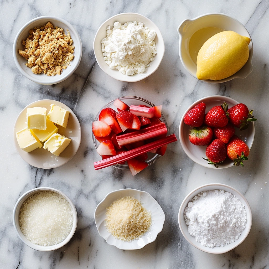 Strawberry Rhubarb Fool Cheesecake