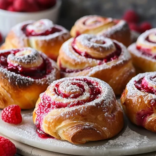 Raspberry Sweet Rolls - Cook Vibe Hub