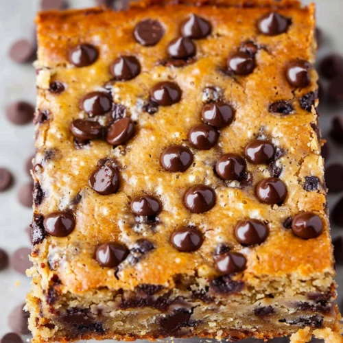 Chocolate Chip Banana Bars Recipe