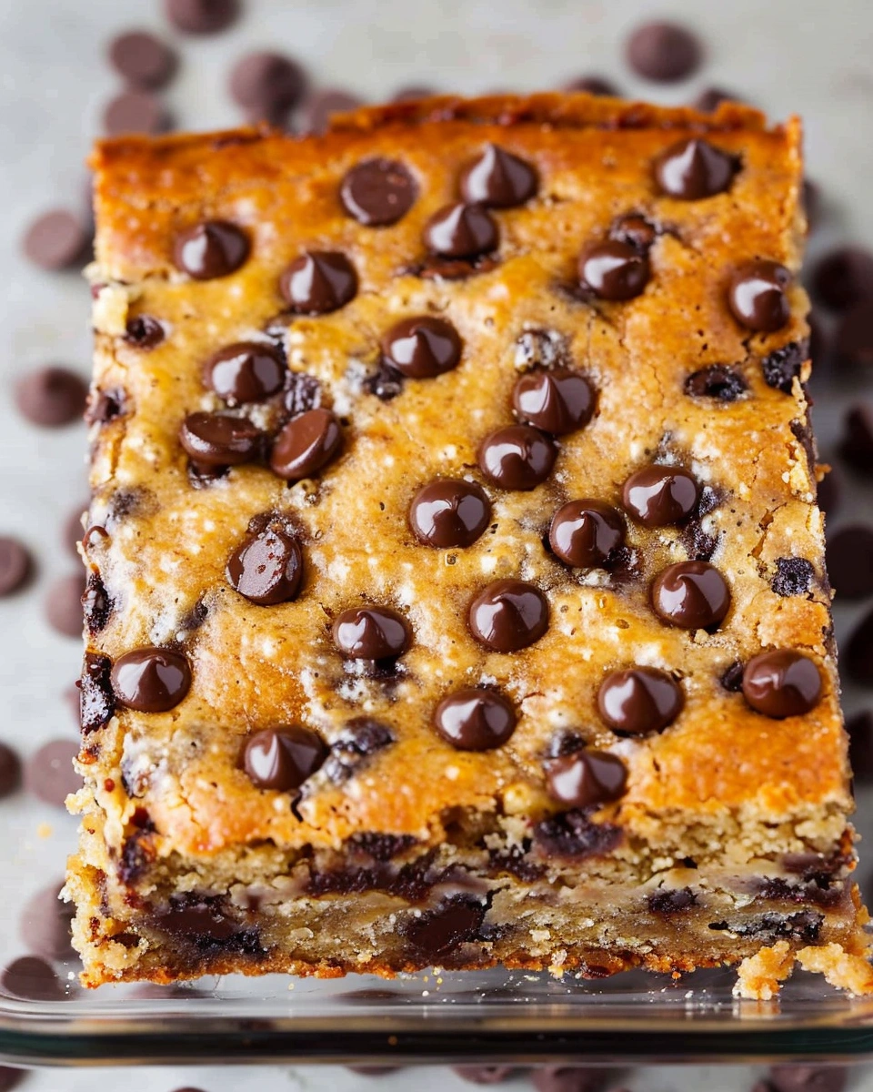 Chocolate Chip Banana Bars Recipe
