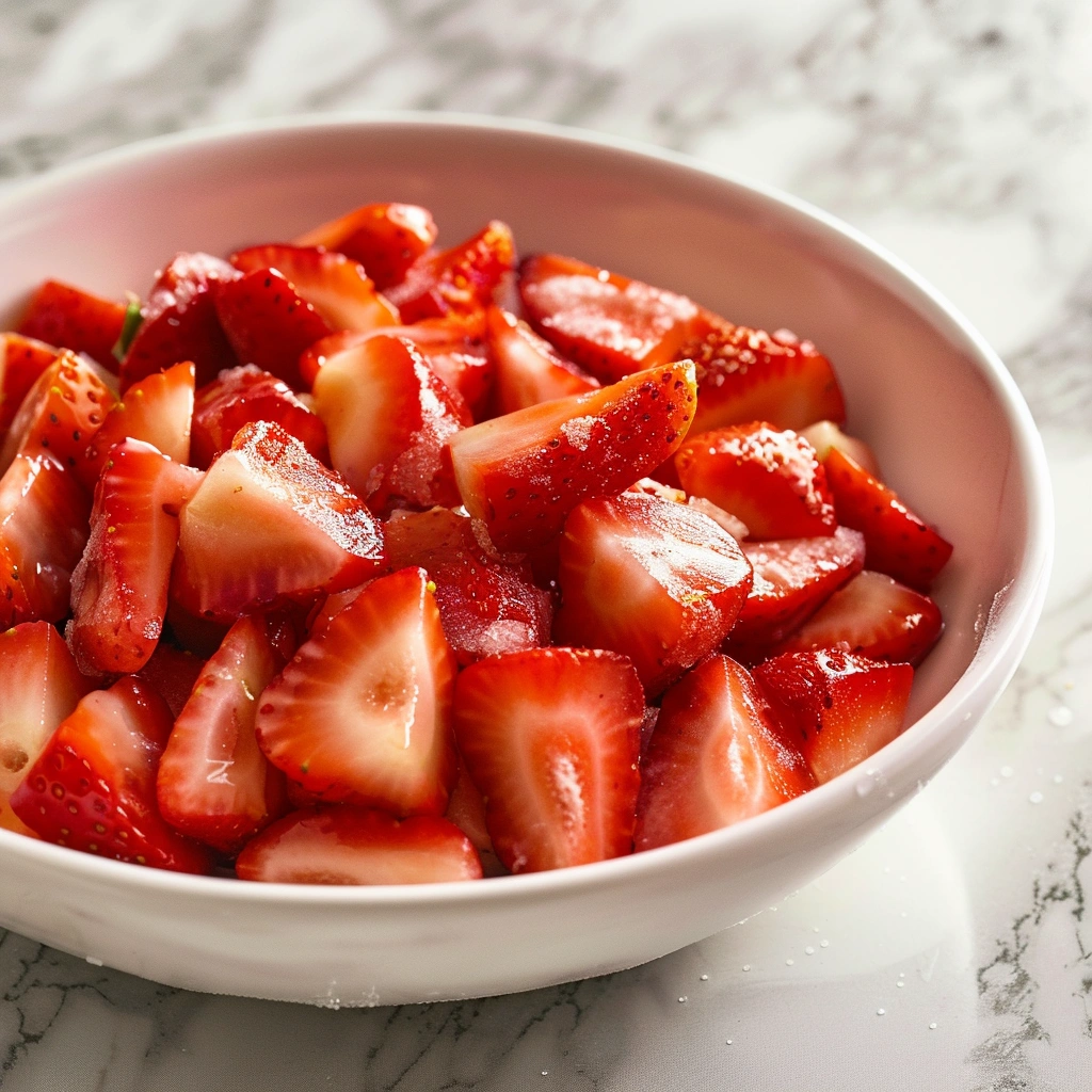 Strawberry Fool with Lemon Curd