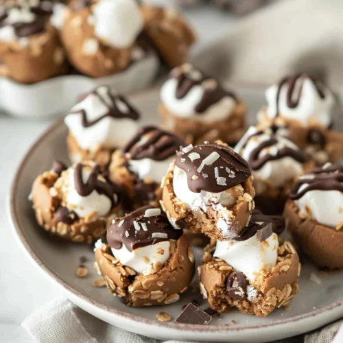 No Bake S’mores Cookie Dough Bites