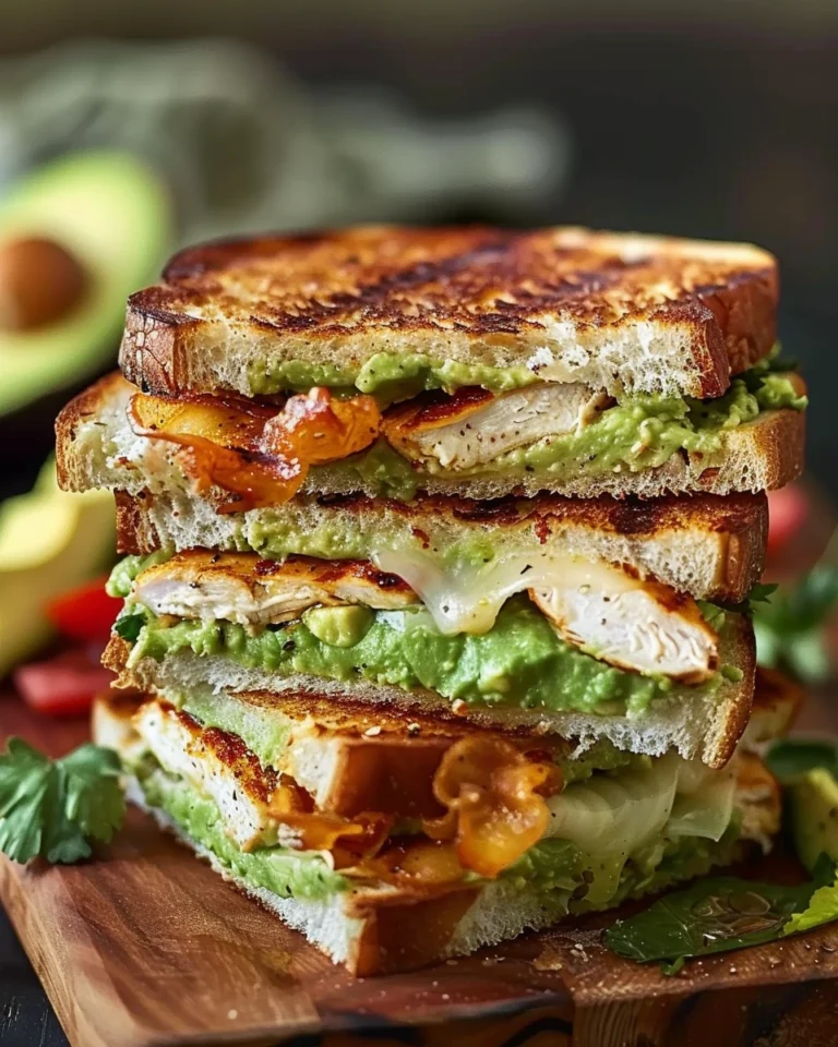Chicken Avocado Melt Sandwich