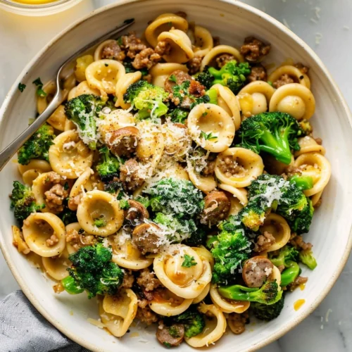 Orecchiette with Sausage and Broccoli