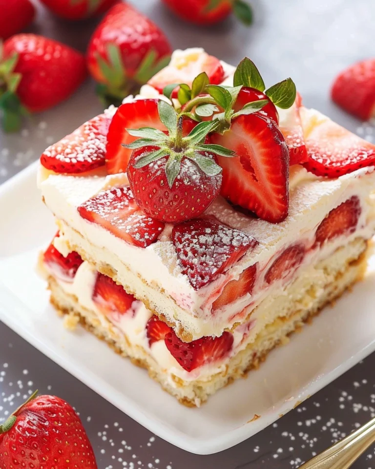 Strawberry Tiramisu