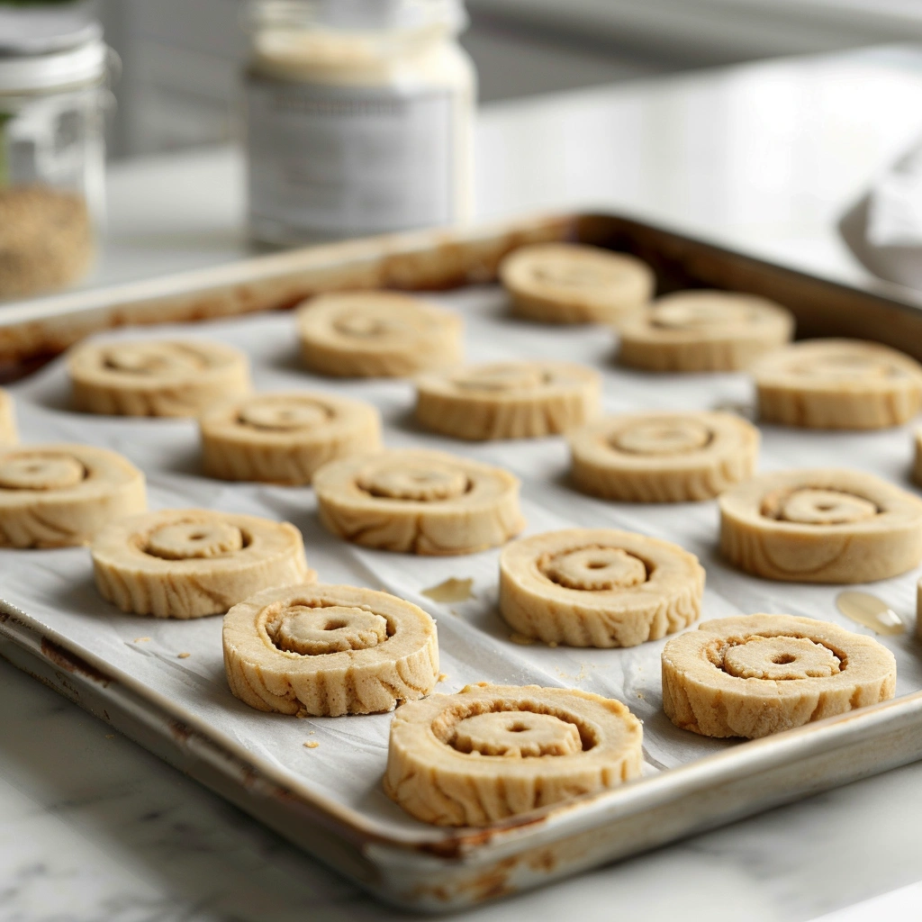 Chocolate Mint Pinwheel Cookies