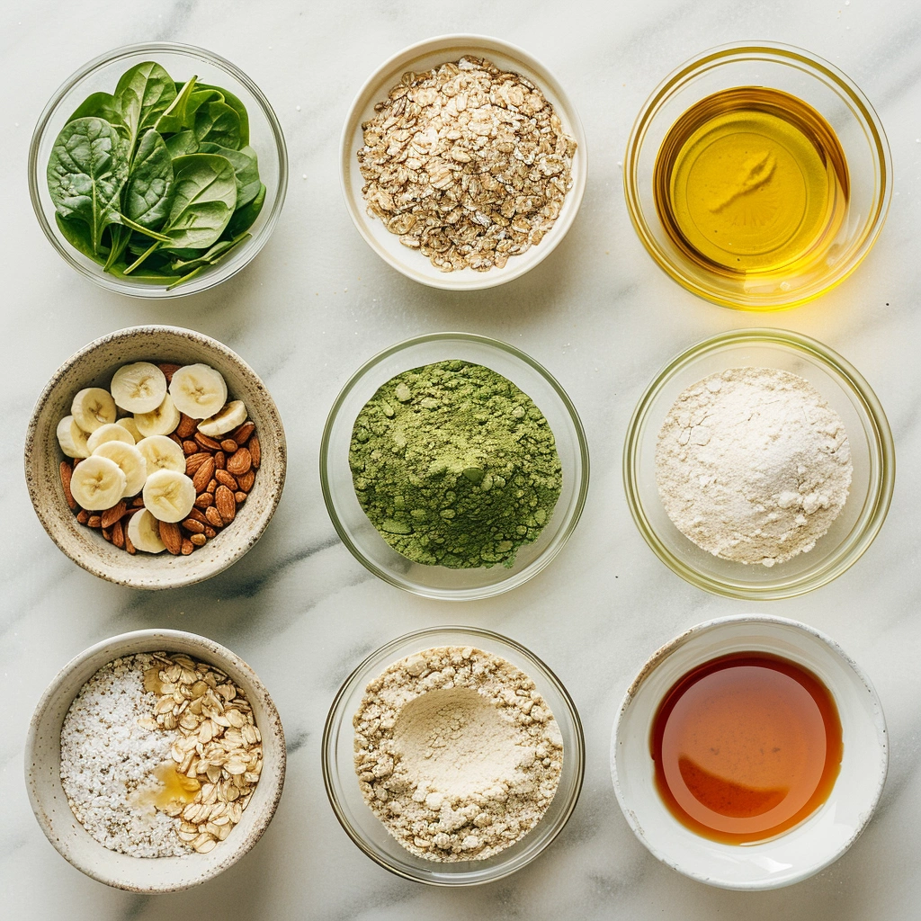Healthy Green Spring Cookies