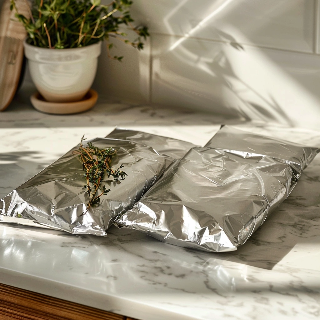 Baked Italian Lemon Chicken Foil Packet