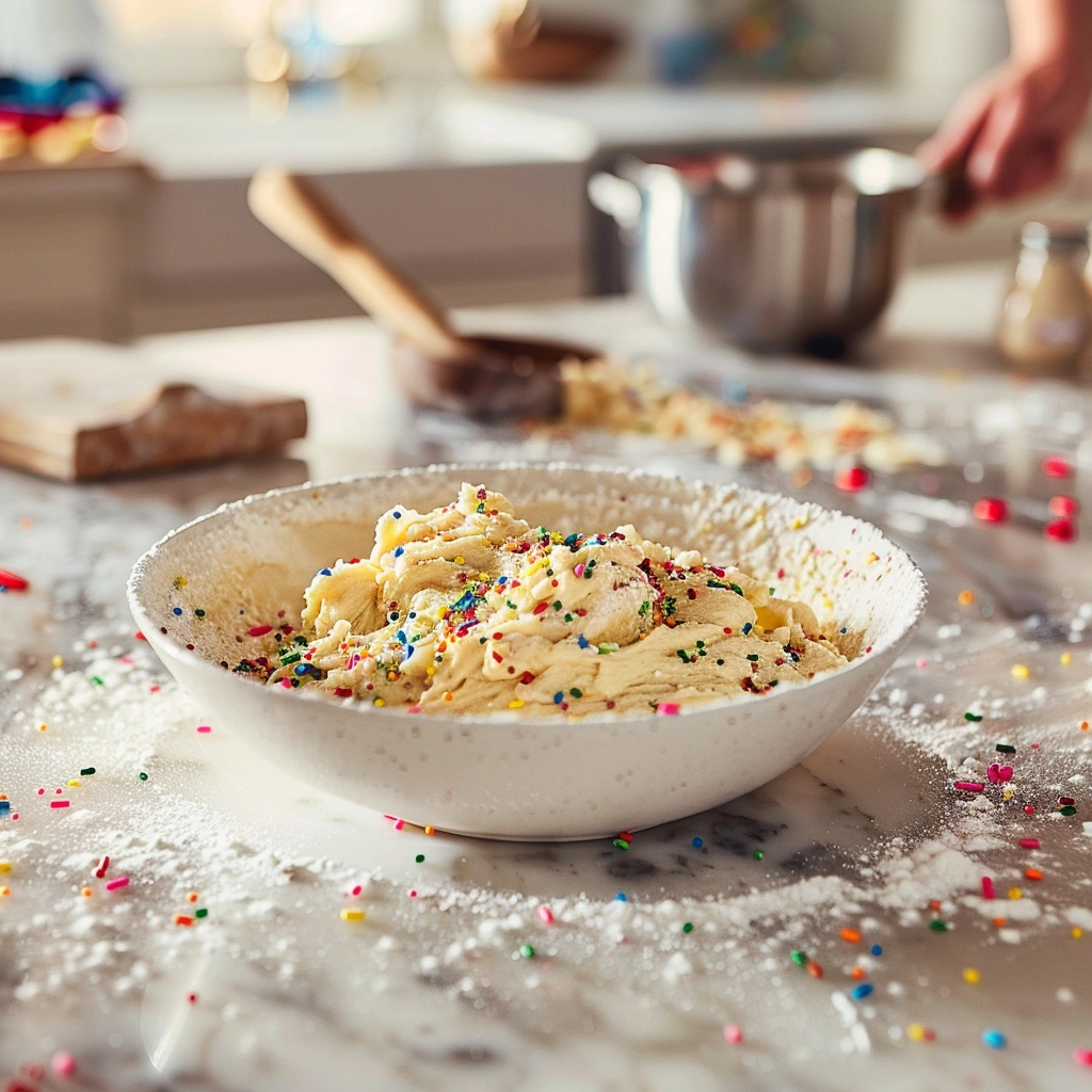 Birthday Cake Protein Balls