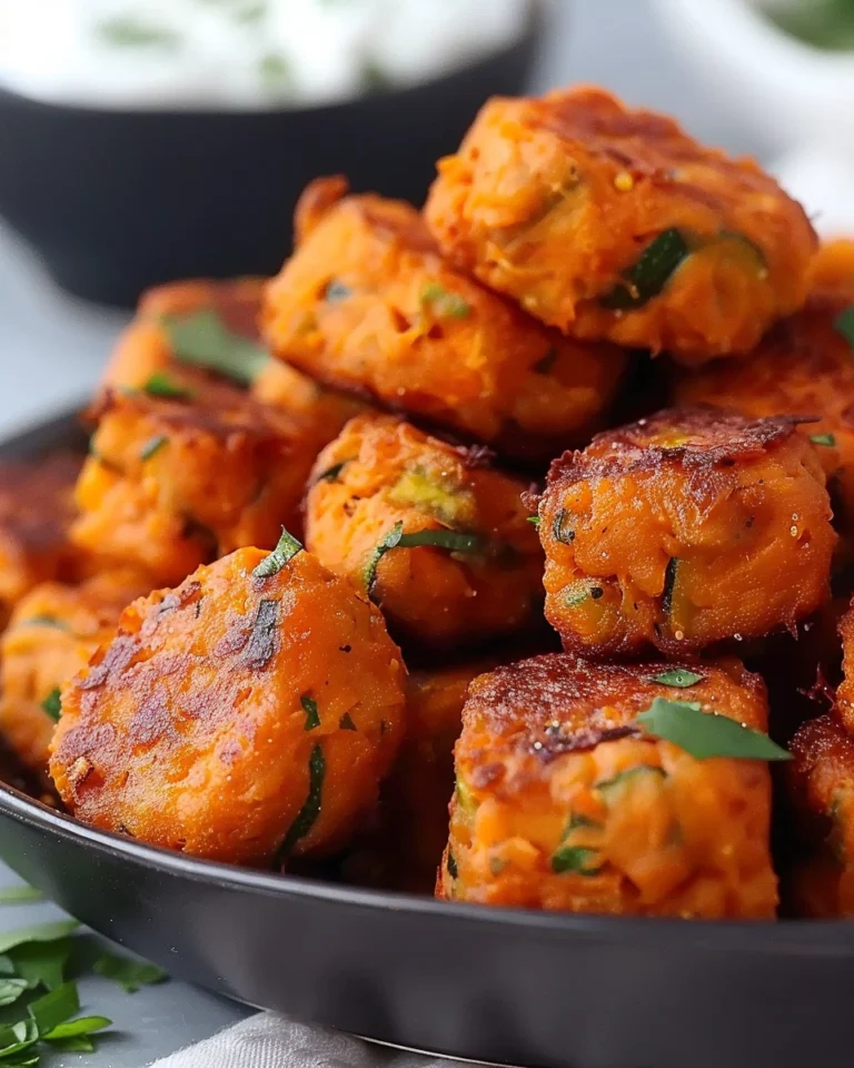 Delicious Sweet Potato Zucchini Tots