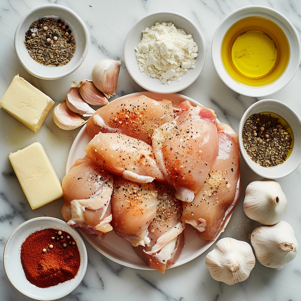 Crispy Garlic Butter Chicken