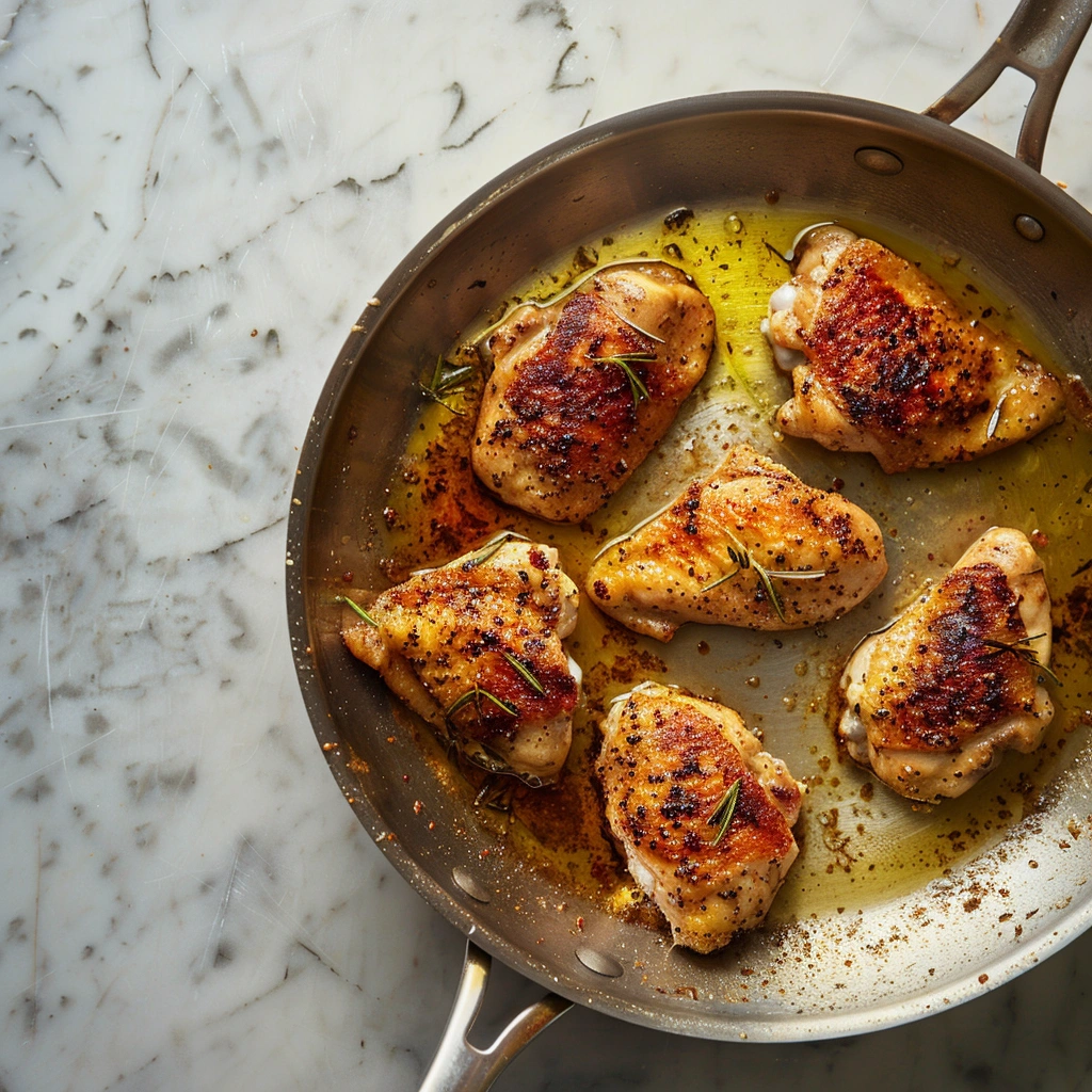 Crispy Garlic Butter Chicken