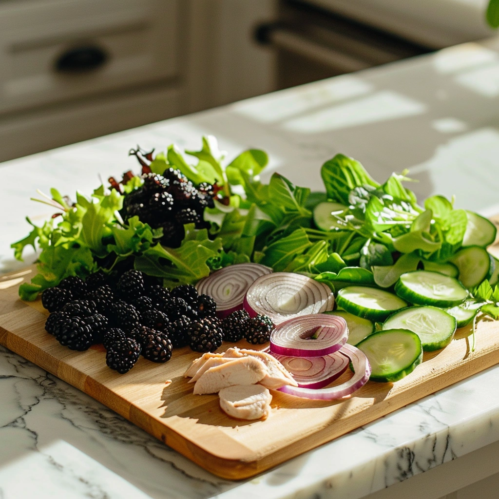 Blackberry Chicken Salad