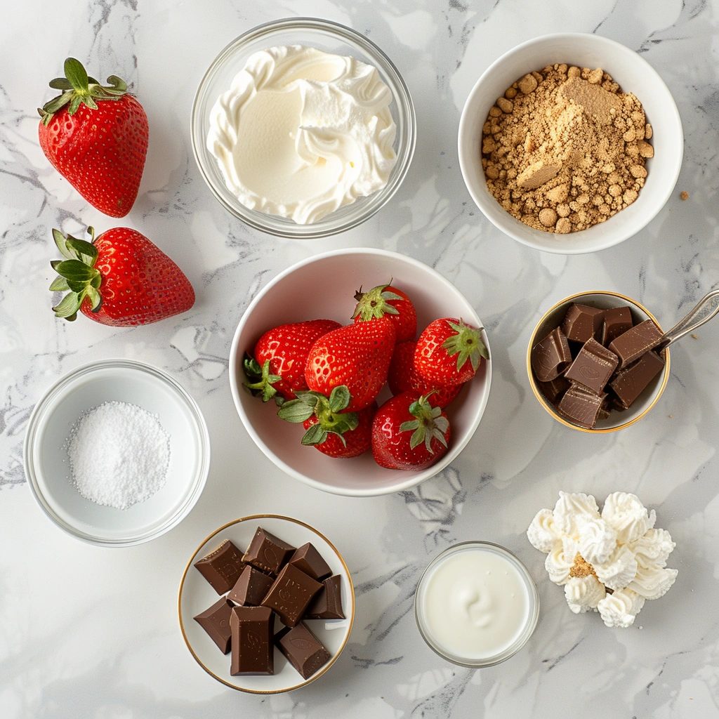 Cheesecake Stuffed Strawberries