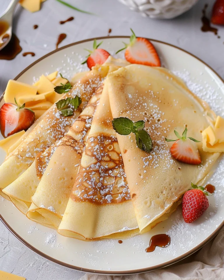 Eggless Crepes Recipe