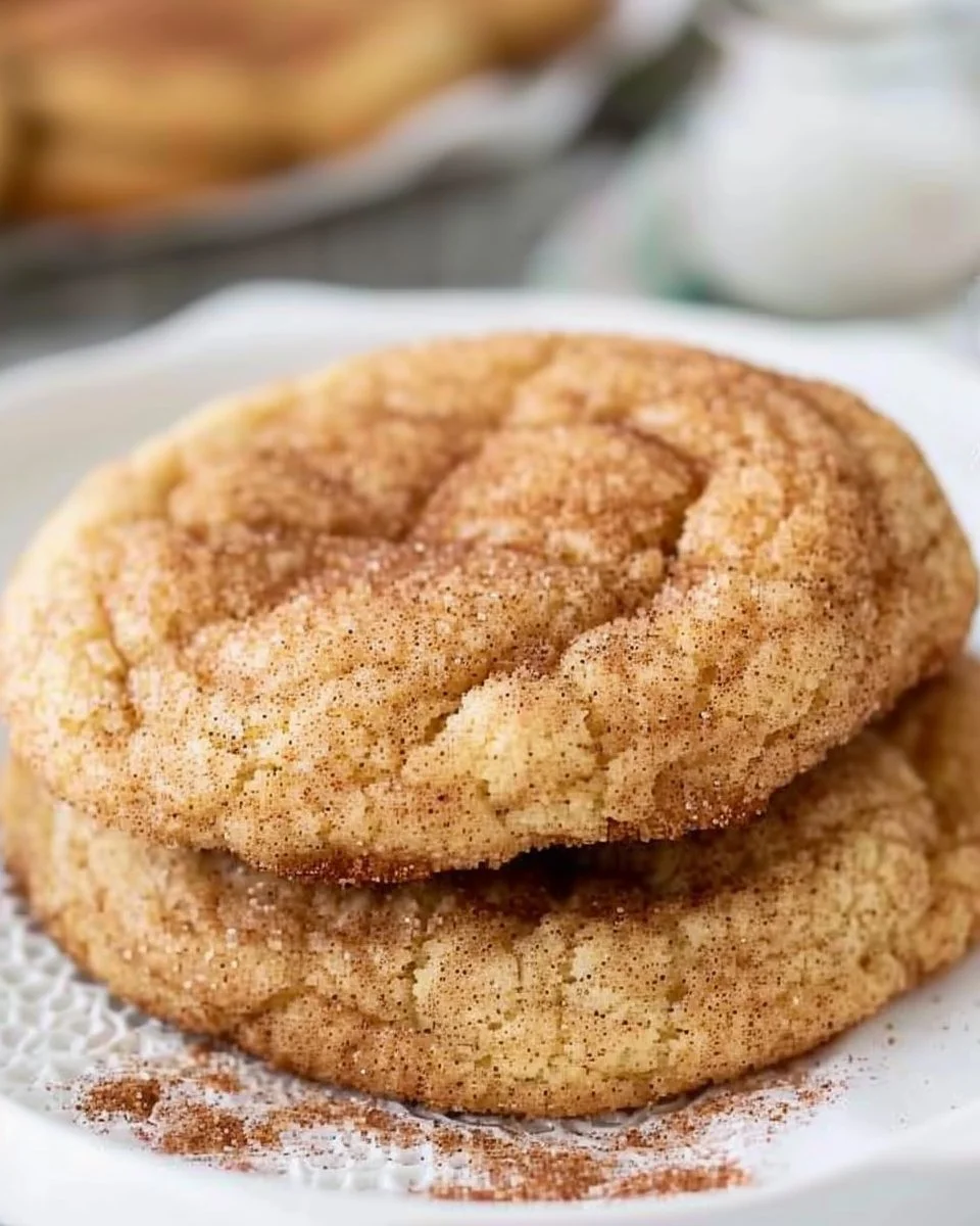 Apple Butter Snickerdoodles