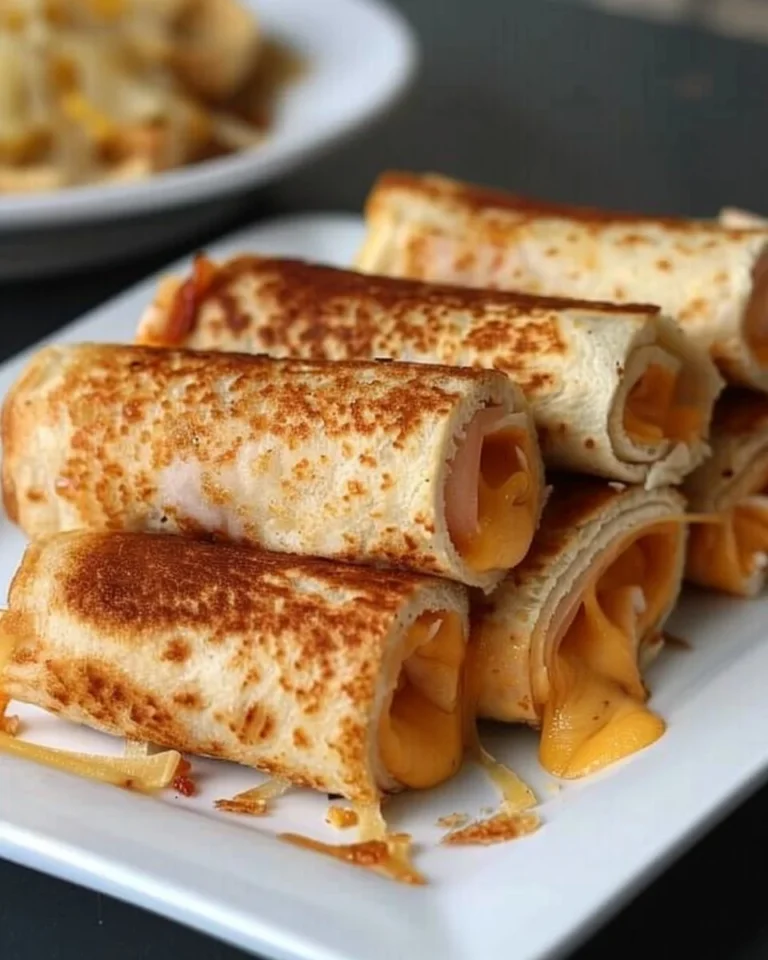 Quick and easy grilled cheese roll-ups for a weeknight snack