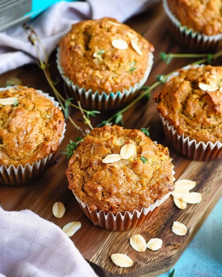 A variety of healthy lunch box muffins on a wooden table