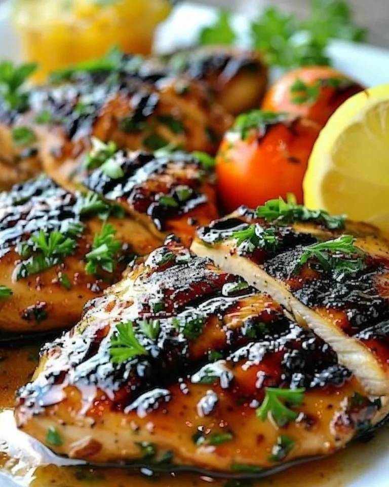 Delicious and juicy Key West grilled chicken ready to serve in 20 minutes.
