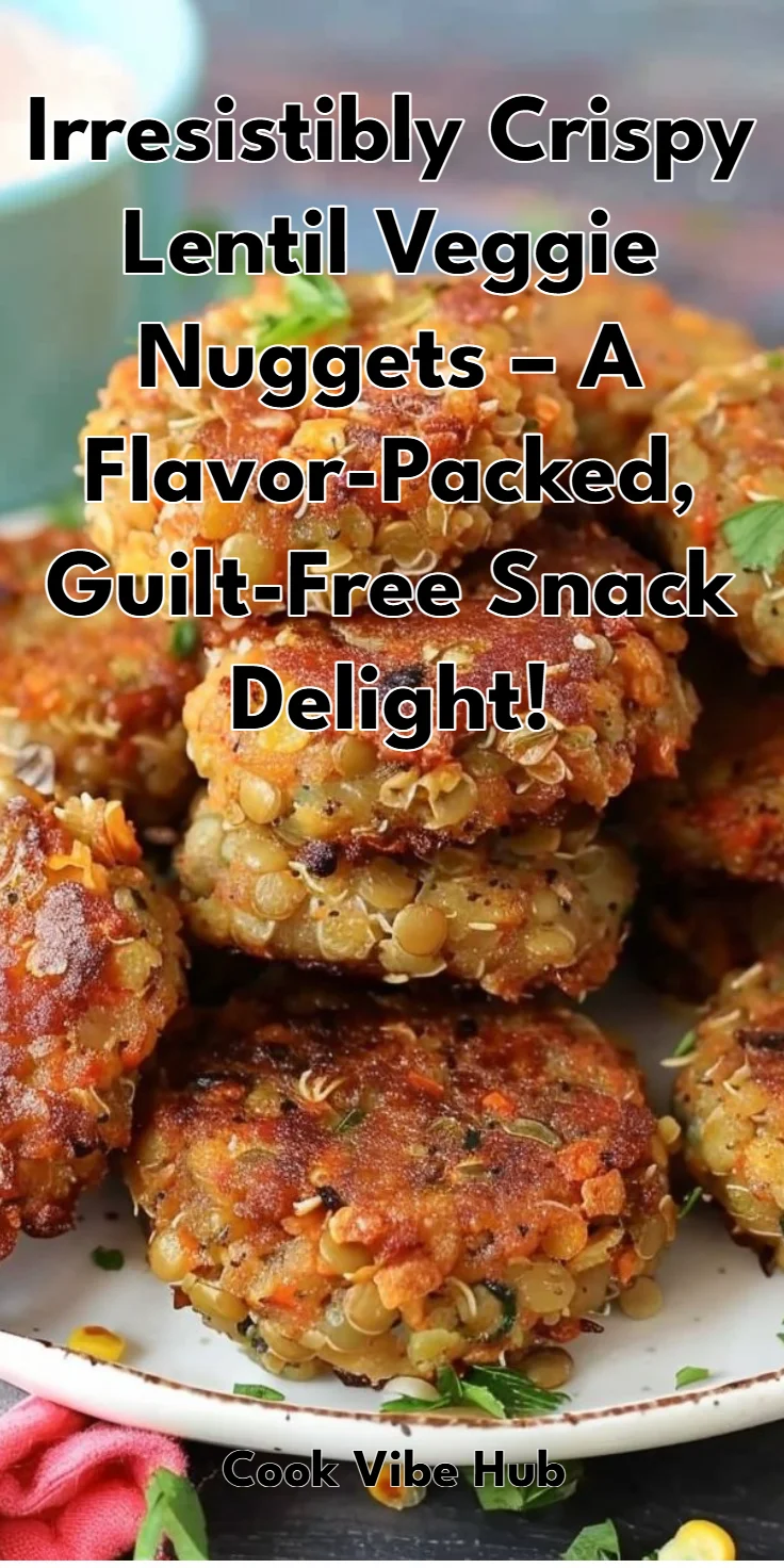 Lentil Veggie Nuggets: Ultimate 5-Ingredient Power Meal