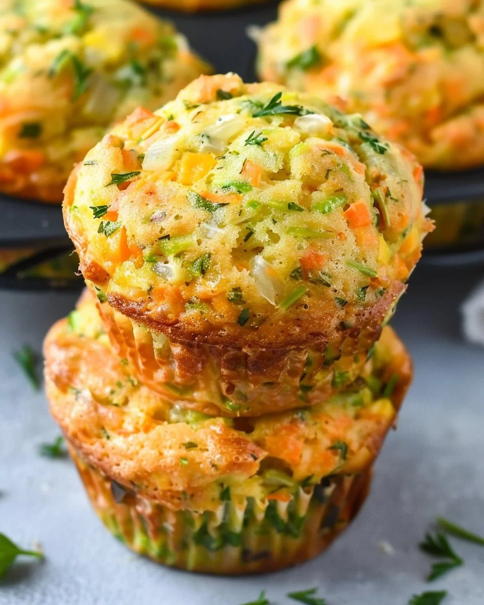 Savory Veggie Muffins