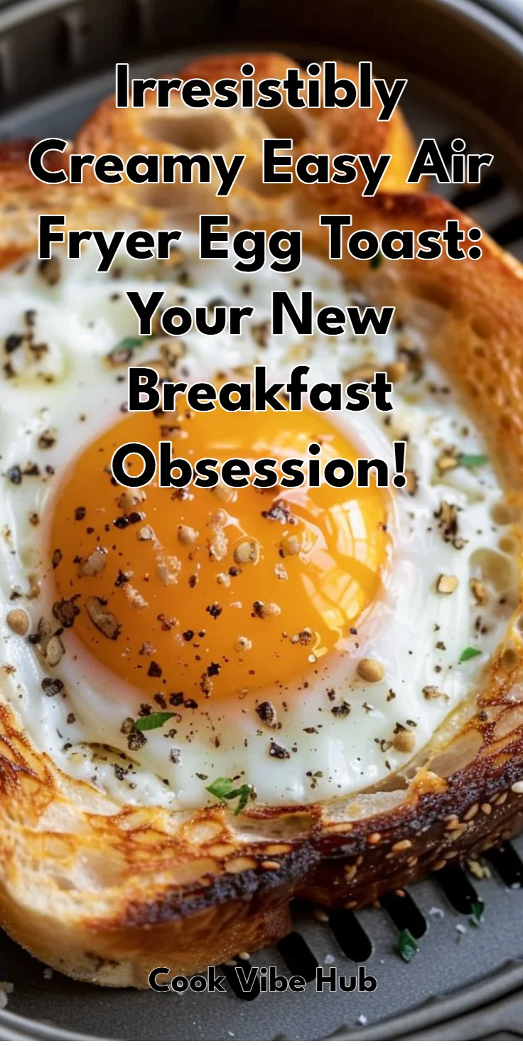 Air Fryer Egg Toast Recipe