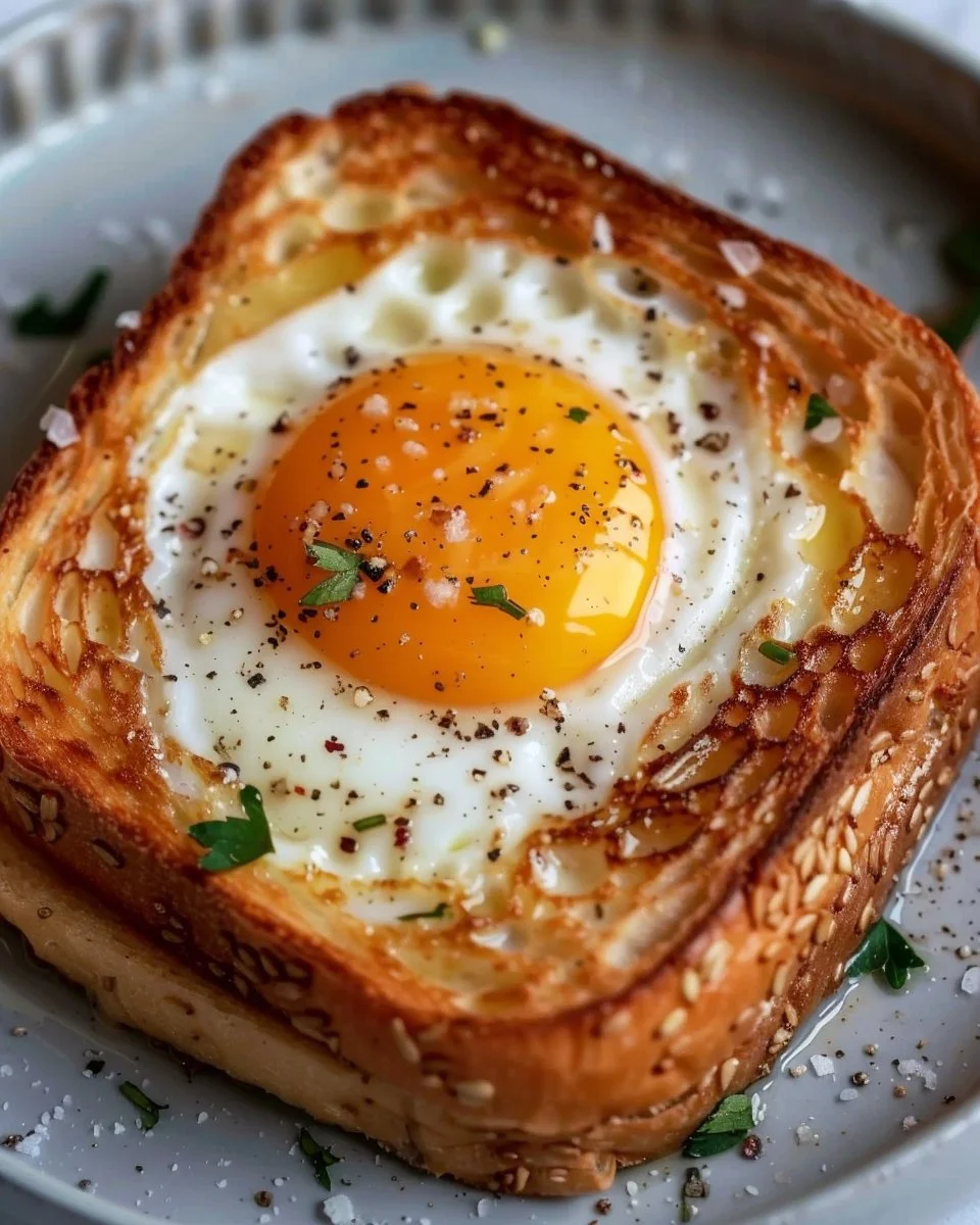 Easy Air Fryer Egg Toast