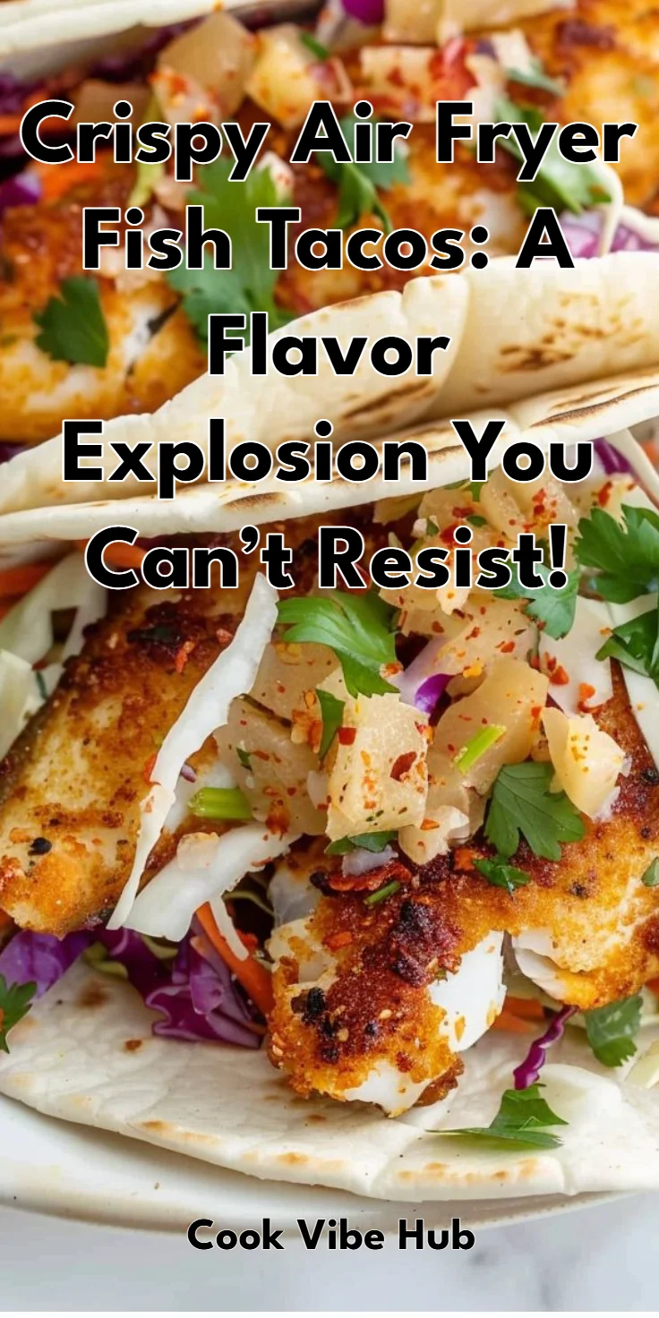 Air Fryer Fish Tacos Recipe