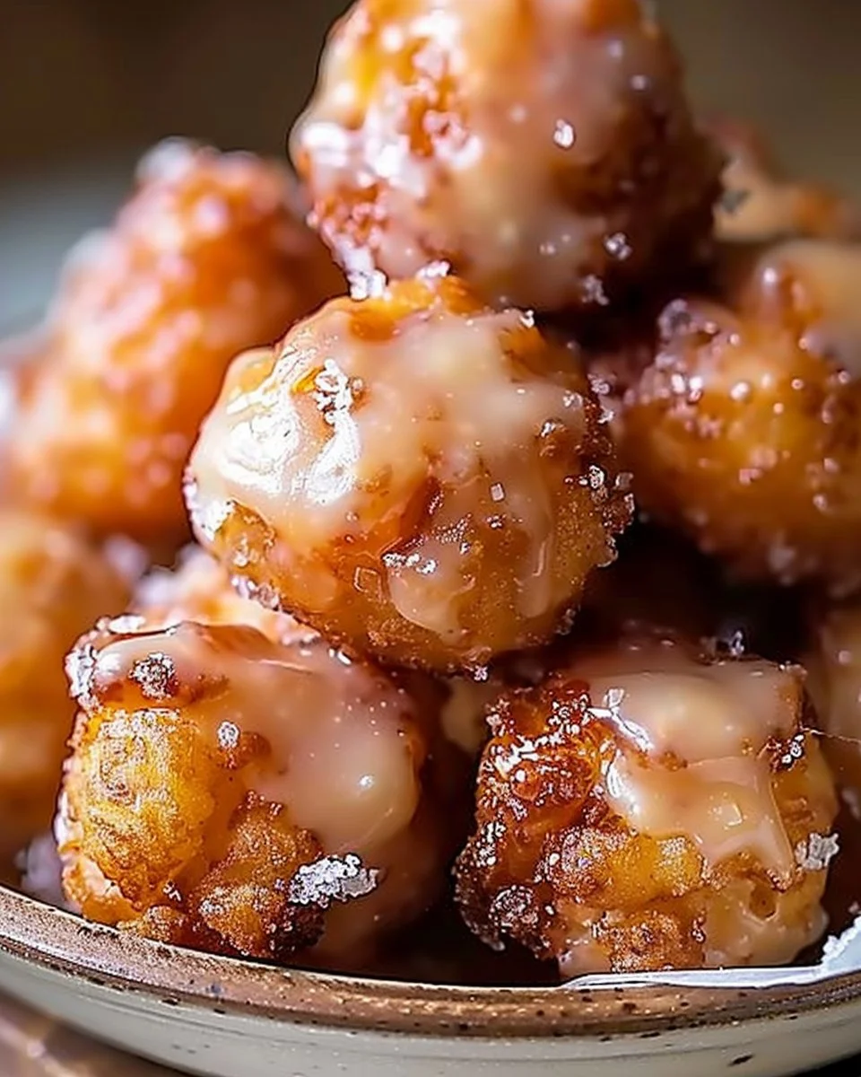 Apple Fritter Bites
