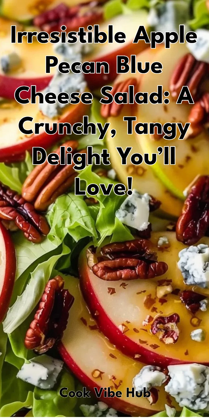Apple Pecan Blue Cheese Salad
