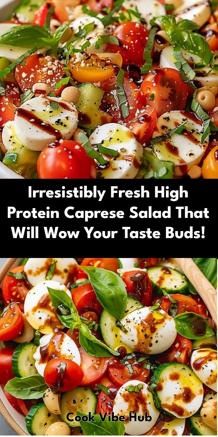 Caprese Salad with High Protein