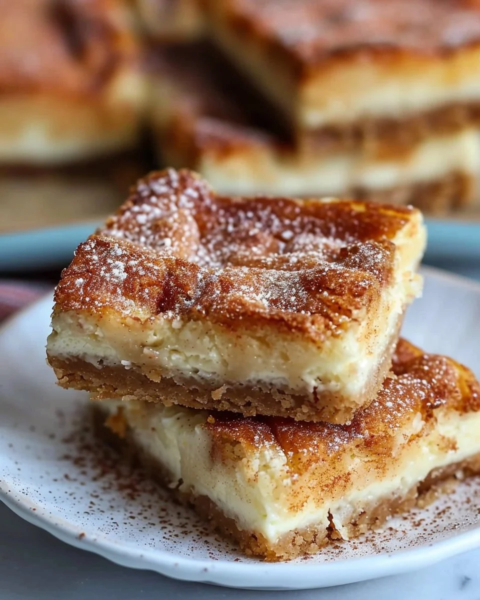 Churro Cheesecake Bars