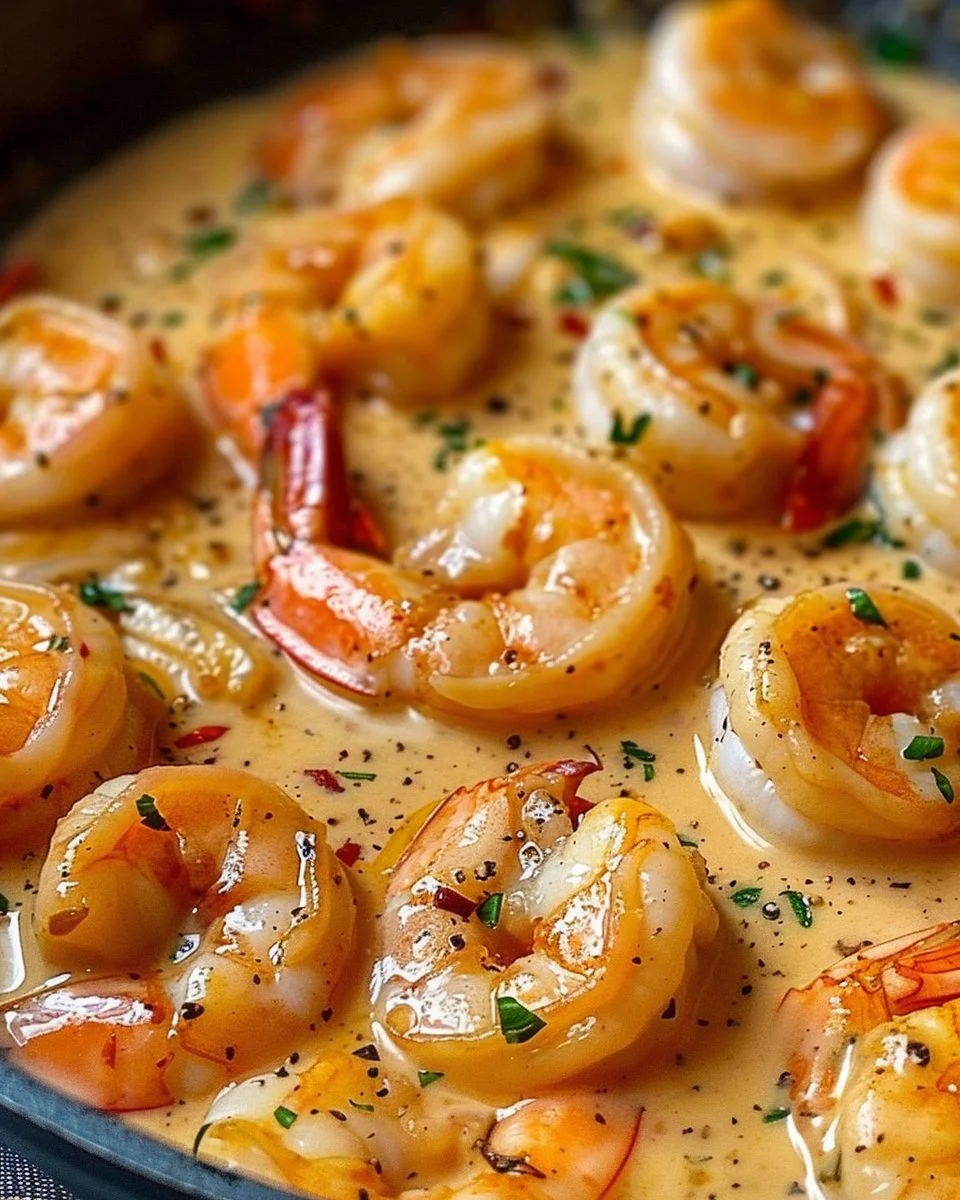 Creamy Garlic Shrimp