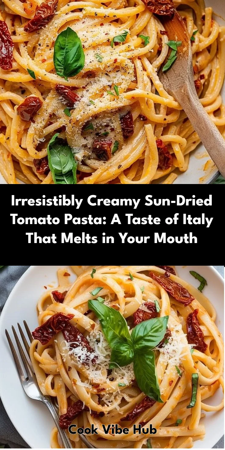 Creamy Sun-Dried Tomato Pasta