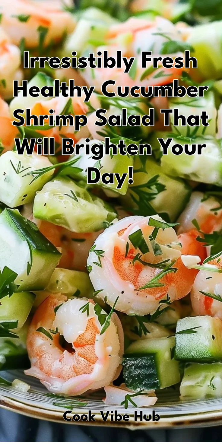 Cucumber Shrimp Salad Recipe