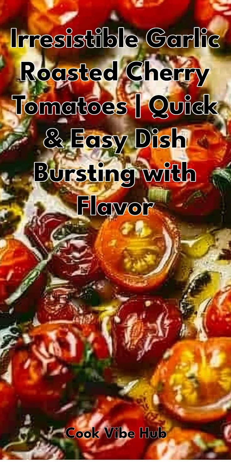 Garlic Roasted Cherry Tomatoes Recipe