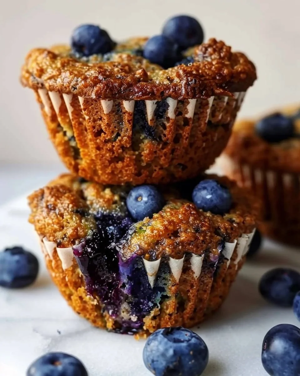 Delicious Good Morning Healthy Blueberry Zucchini Muffins You’ll Love!