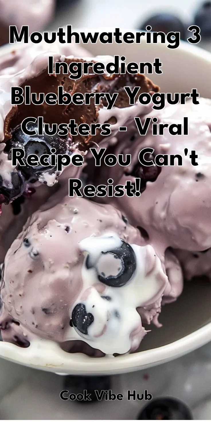 Ingredient Blueberry Yogurt Clusters