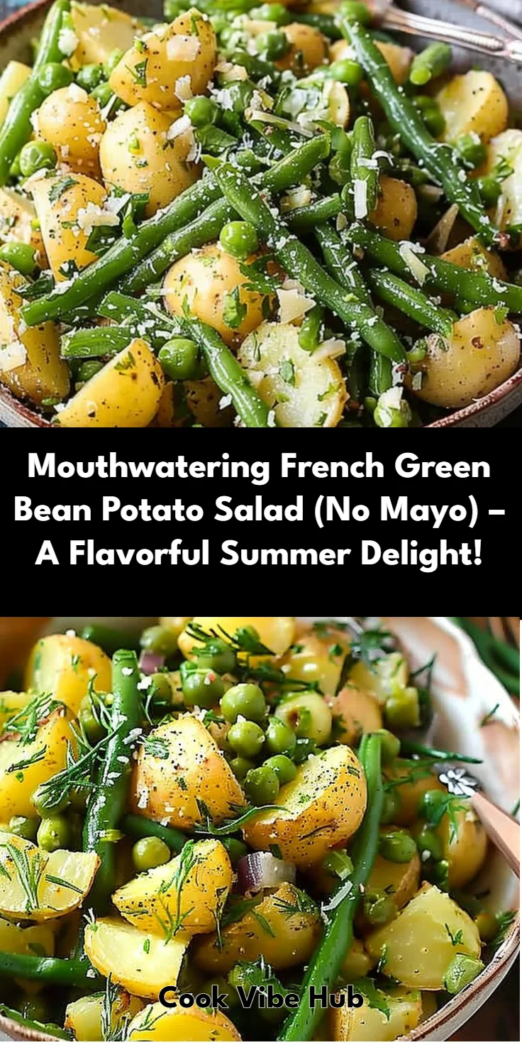 Mayo-Free French Green Bean and Potato Salad