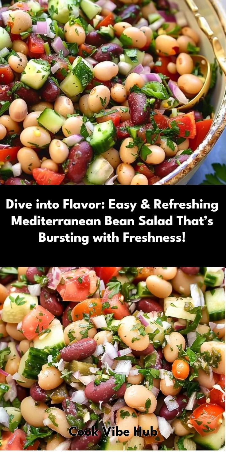 Mediterranean Bean Salad Recipe